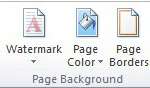 open the borders for word documents menu from the page background section