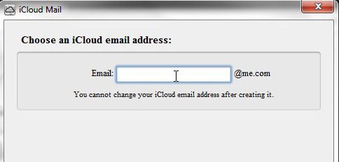 change iCloud settings for mail