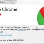 find your google chrome version number