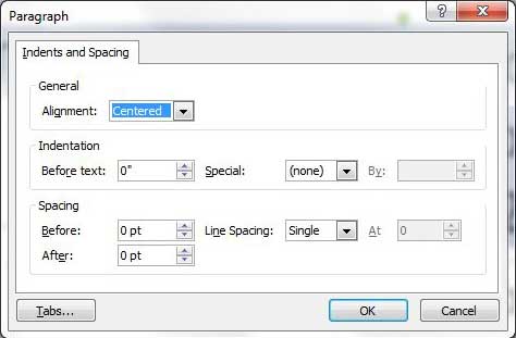 line spacing options menu in powerpoint 2010