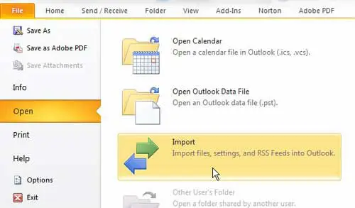 How to Import Contacts from Hotmail to Outlook 2010 - 97