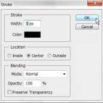 how to outline a selection in photoshop cs5