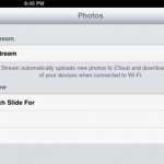 how to adjust ipad slide duration time