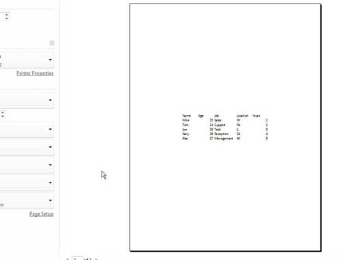 centered sample worksheet