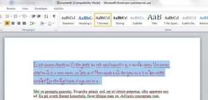 how to clear all text formatting in word 2010