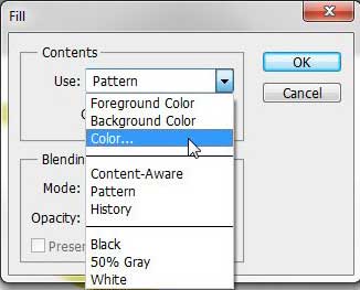 How to Fill a Background Layer in Photoshop CS5 - Solve Your Tech