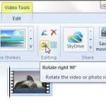 how to flip a video clip in windows live movie maker