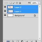 how to link two layers in photoshop cs5