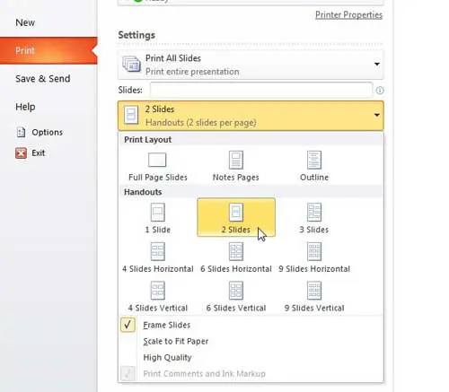 How Do You Print Handouts In Powerpoint 2010 Solve Your Tech