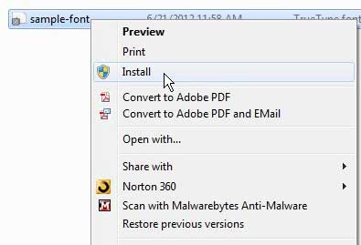 how to add a new font to powerpoint 2010