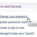 how to change your yahoo mail password