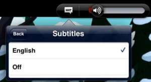 how to turn off netflix subtitles on ipad 2