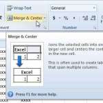 how to enlarge a cell in Excel 2010