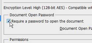 add a password to a pdf in photoshop cs5