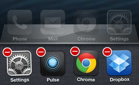how to close apps on the iphone 5