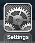 Open the iPhone Settings menu