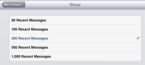 How to Show More Emails in the Mail App on Your iPad - 25