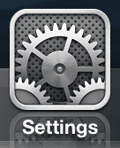 Open the iPhone 5 Settings menu