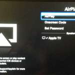 Toggle the AirPlay option on or off