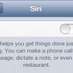 how to disable siri on the iphone 5