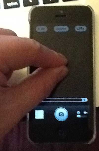 iphone 5 pinch to zoom