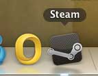 Locate the Steam icon