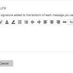 how to create a signature in hotmail