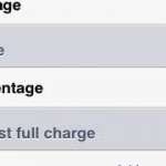 how to show the battery percentage on the iPad 2