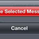 how to delete text messages on the iphone 5
