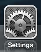 select the settings icon