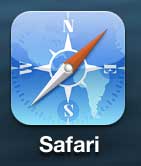 launch the safari browser