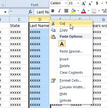 How to Change Column Order in 2010 Solve Your Tech