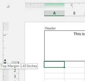 adjust the height of the header, if necessary