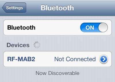 turn on bluetooth, and touch the blue arrow to the right of the device to forget