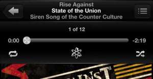 how to stop repeating songs on the iphone 5