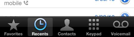 how to create a new contact from a recent call on iphone 5
