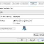 how to add a folder to the video library in windows 8