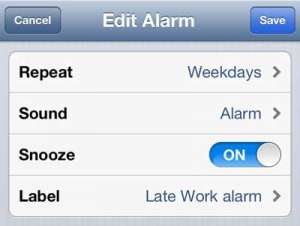 how to edit the alarm sound on the iphone 5