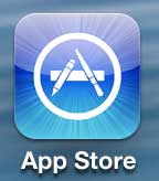 launch the app store on the iphone 5