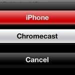 how to watch youtube on the chromecast on the iphone 5
