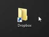 cómo crear un acceso directo de Dropbox en el escritorio en Windows 7