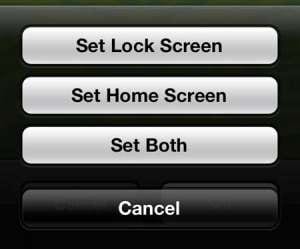 how to change the background wallpaper on the iphone 5