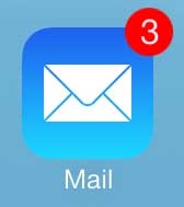 open the mail app