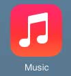 open the music app