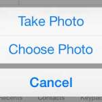 how to add a picture to a contact in ios 7 on the iphone 5