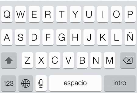how to add a spanish keyboard to the iphone 5 in ios 7