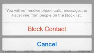 how to block a caller in ios 7 on the iphone 5