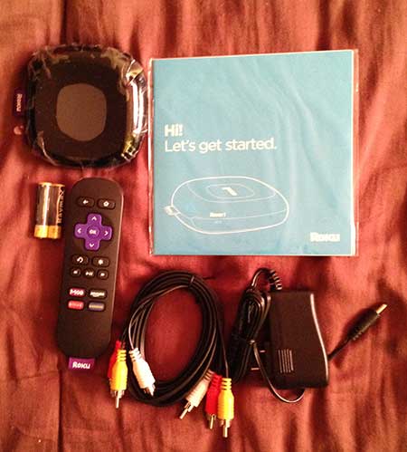 contents of the roku 1 box