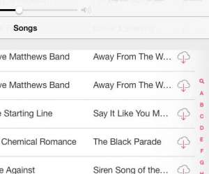 how to stop showing music in the cloud in ios 7 on the ipad 2