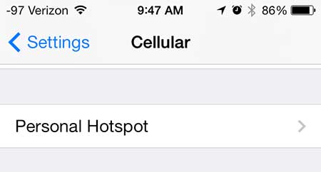 how to create a wireless network on the iphone 5
